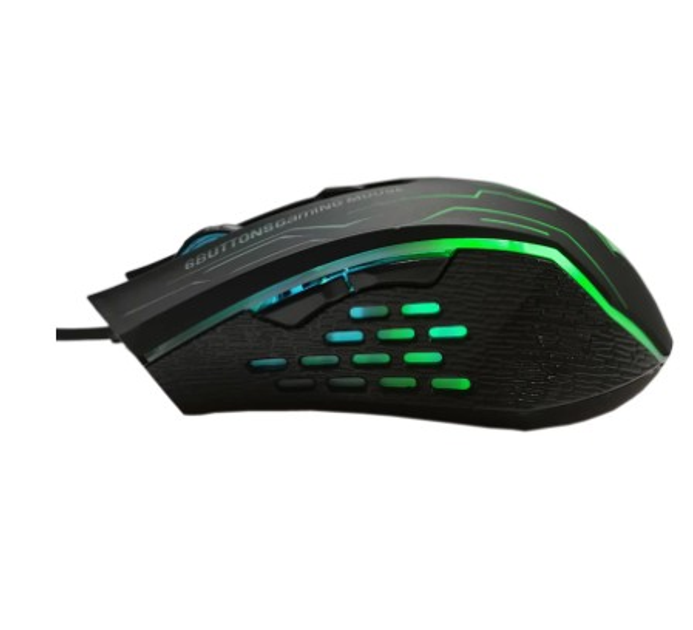 Игровая мышь Forka Silence Gaming Mouse + коврик, проводная с подсветкой (sv0405) - изображение 4