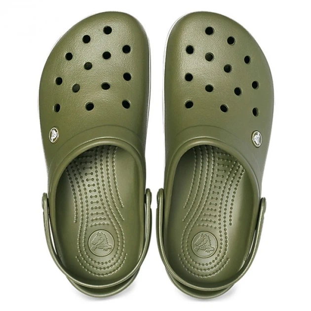 Сабо Crocs Crocband 11016-37P-M13 46 Темно-зеленый - Фото 3 Сабо Crocs Crocband 11016-37P-M13 46 Темно-зеленый - изображение 3