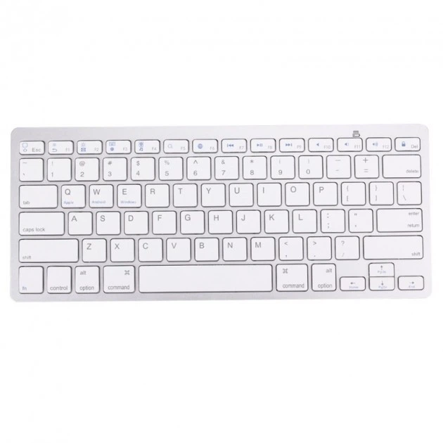Клавиатура беспроводная Combo BK-3001 Wireless Bluetooth Silver - изображение 2
