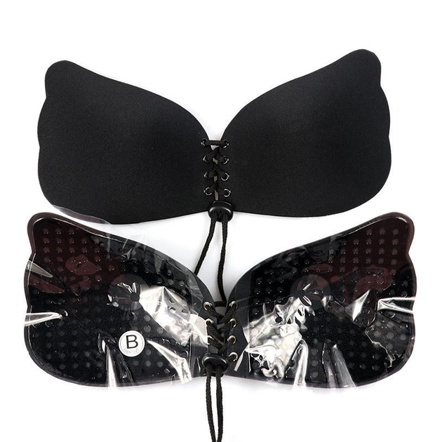 Самоклеючий бюстгальтер невидимка Fly Bra Чорний (Розмір A) від ...