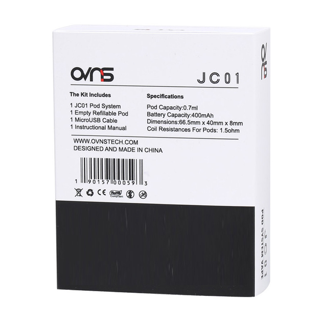Под-система Ovns JC01 Pod System 400mAh Kit Blue Purple (sn972) - изображение 2