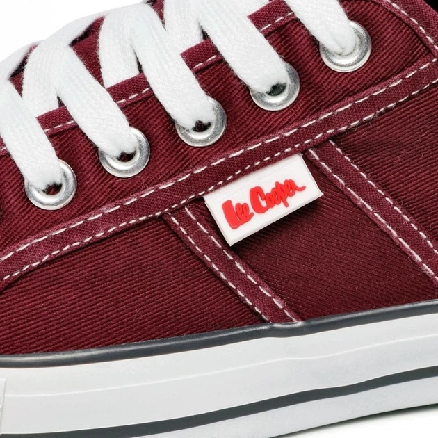 літні кеди чоловічі Lee Cooper lcw - 21-31-0059 43 червоні - зображення 6