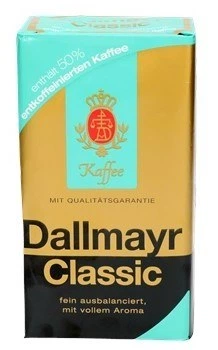 Кава Dallmayr Classic 50% Decaf мелений 500 г - Фото 1 Кава Dallmayr Classic 50% Decaf мелений 500 г - зображення 1