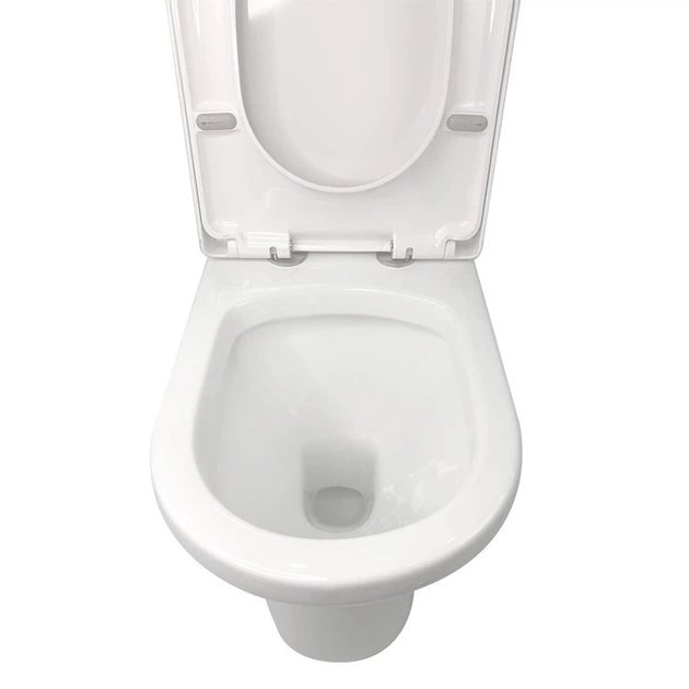 Унитаз-компакт DUSEL SOUL DTPT10211930R с бачком и сиденьем Soft Close дюропласт - изображение 4