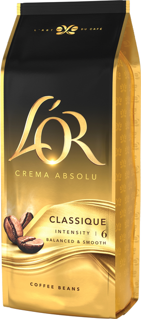 Купити Кава в зернах L'OR Crema Absolute Classic 1 кг (8711000400791 ...