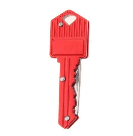 Брелок-ніж ключ 12.5 cm Червоний (SV0048) - зображення 2