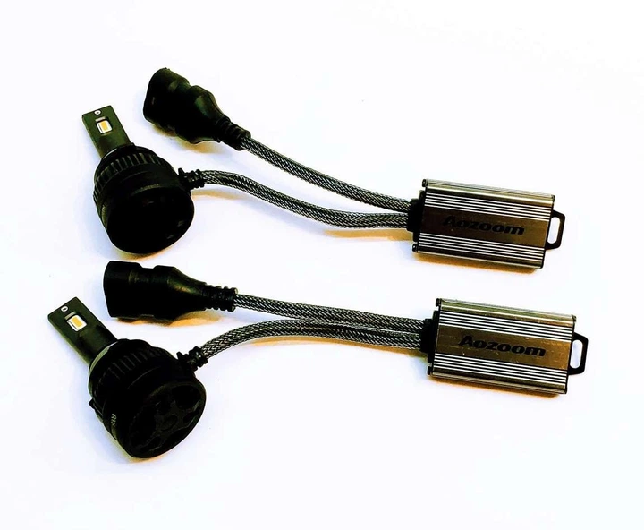 Світлодіодні автолампи LED Aozoom L8 цоколь HIR2 (9012) 9-18В 5500К 7600Lm Canbus - зображення 7