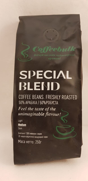 Купить Смесь кофе зернового Special blend CoffeeBulk 250г – ROZETKA ...
