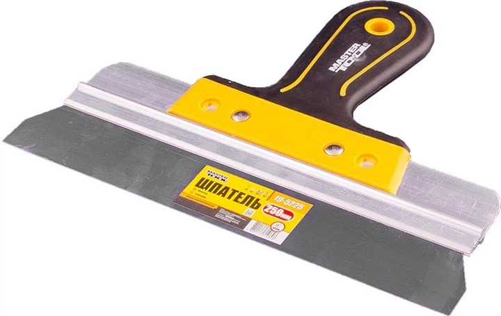 Шпатель MASTERTOOL AL-PROFI 250х35 мм TPR ручка 19-5225 - Фото 1 Шпатель MASTERTOOL AL-PROFI 250х35 мм TPR ручка 19-5225 - изображение 1