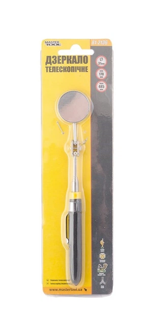 Зеркало телескопічне MASTERTOOL 170-485 мм 31 мм 81-2136 - зображення 2