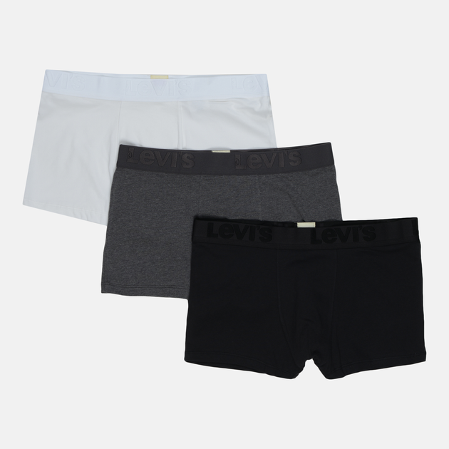 Набор трусов шорты мужской Levi's 905042001-010 L 3 шт Black Grey Combo (8718824989600) - изображение 1