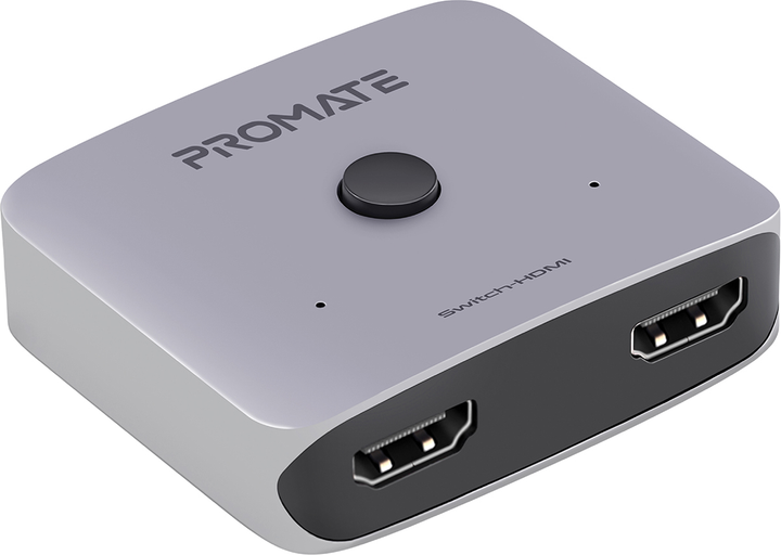 Свитч двунаправленный Promate Switch-HDMI 4K 60Hz Silver (switch-hdmi ...