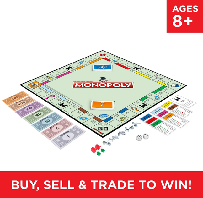 Настольная Игра Монополия на Английском Языке Monopoly Classic Hasbro C1009 - изображение 10