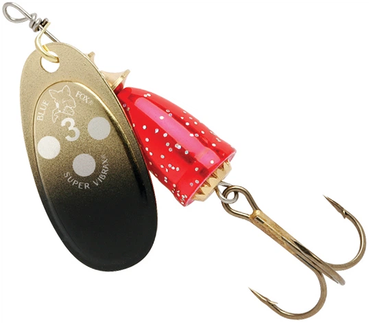 Блешня Blue Fox Vibrax Flake BFFL3 GBRF 8 г Червоно-золотиста
