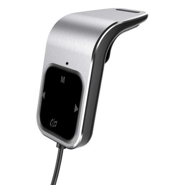 ФМ трансмиттер Aiver F39 Car MP3 Player Bluetooth v4.2 Fast Charge 2.4A Silver - изображение 7