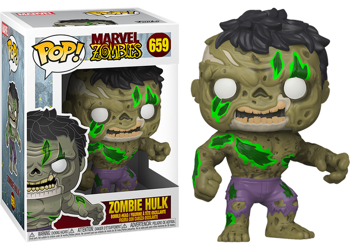 Фигурка Funko Pop Халк Зомби Марвел Marvel Zombie Halk 10см MZ HZ