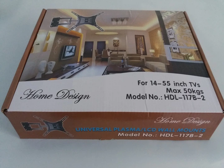 Крепление настенное для ТВ поворотно-наклонное Home Design 14 -55" HDL-117 B-2 - изображение 9