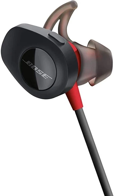 Наушники с микрофоном Bose SoundSport Wireless Pulse Red купить в