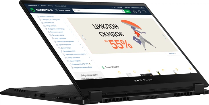 Ноутбук ASUS ROG Flow X13 GV301QH-K6177 (90NR06C1-M11200) Off