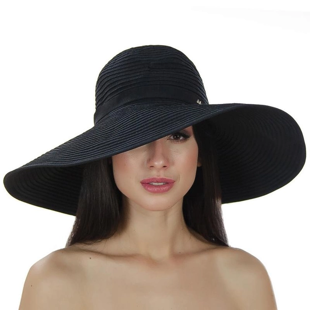 Шляпа Del Mare DM-011-01 (55-58 см) Черная 