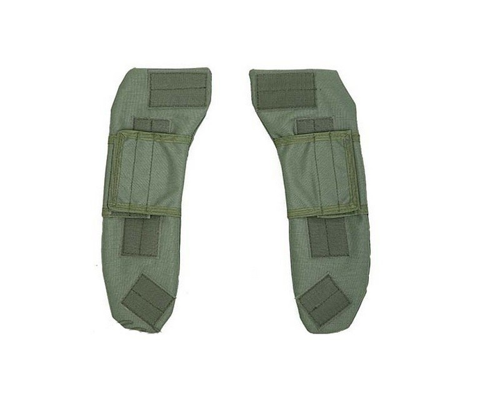 Плечовий демпфер для плитоносу Pantac Releasable Molle Armor Shoulder Protective Pad OT-C308, Cordura Ranger Green - зображення 1