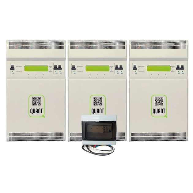Стабілізатор напруги інверторний трифазний Quant-21 (3х7), LCD, 90-350V, 21000W - Фото 1 Стабілізатор напруги інверторний трифазний Quant-21 (3х7), LCD, 90-350V, 21000W - зображення 1