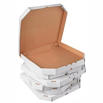 Коробки для пиццы 50х50см, 100 шт, Мир упаковки, Т-22, белая - изображение 2