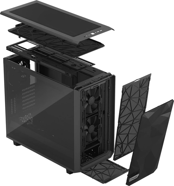 Obudowa Fractal Design Meshify 2 Light Tempered Glass Gray (FD-C-MES2A-04) - obraz 19