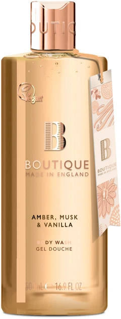 Гель для душа Grace Cole Body Wash Boutique Amber Musk & Vanilla 500 мл (5055443689935) - Фото 1 Гель для душа Grace Cole Body Wash Boutique Amber Musk & Vanilla 500 мл (5055443689935) - изображение 1