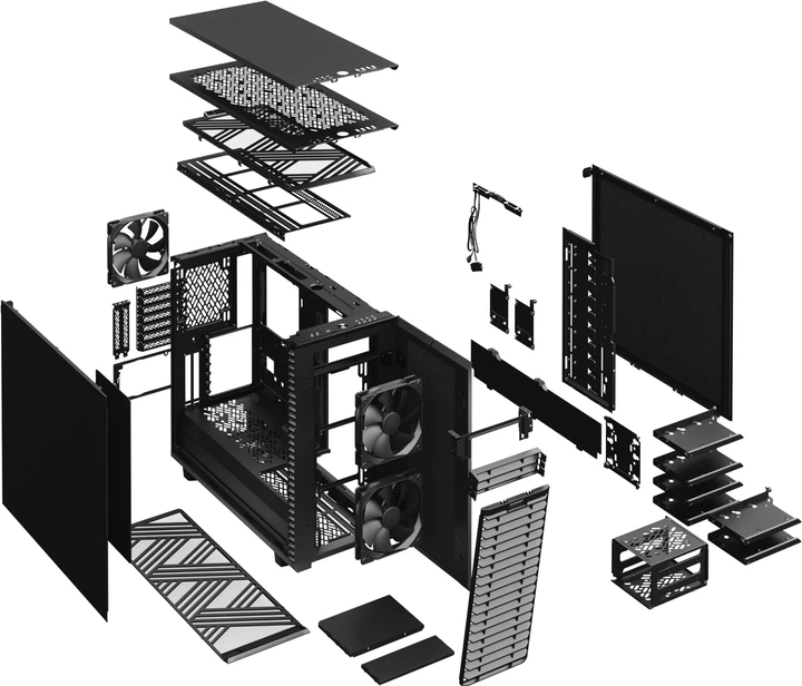Корпус Fractal Design Define 7 Black (FD-C-DEF7A-01) - зображення 20