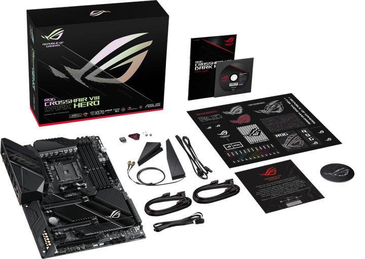 Материнская плата Asus ROG Crosshair VIII Dark Hero (sAM4, AMD