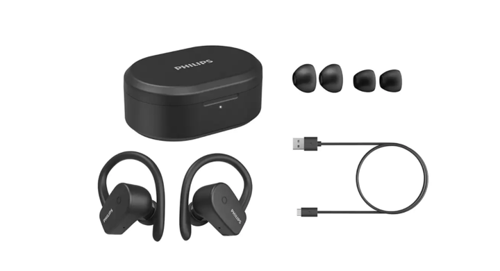 Наушники Philips TAA5205BK TWS Black (JN63TAA5205BK/00) - Фото 1 Наушники Philips TAA5205BK TWS Black (JN63TAA5205BK/00) - зображення 1