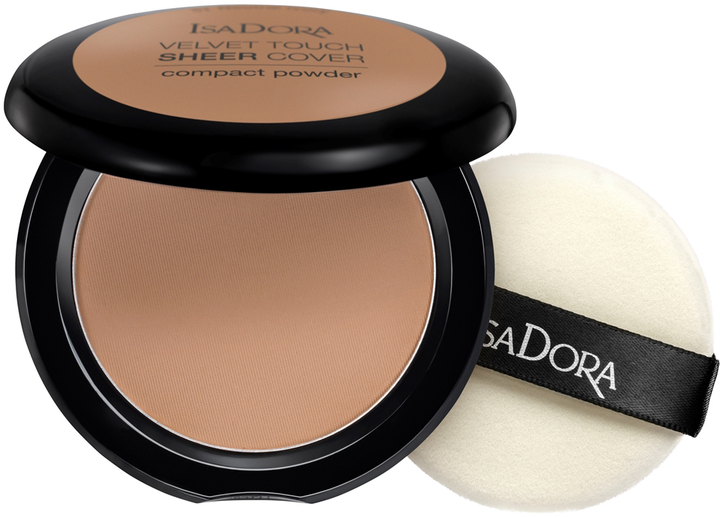 Акція на Пудра для обличчя Isadora Velvet Touch Sheer Cover Compact Powder 48 neutral almond 10 г від Rozetka