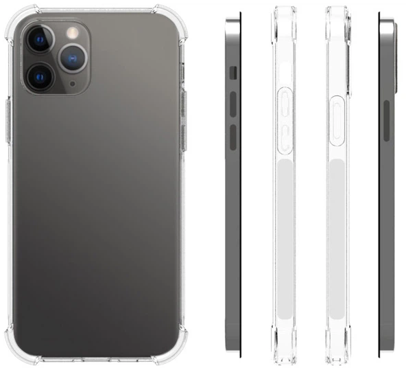 Чохол для смартфона BeCover Anti-Shock для Apple iPhone 12 Pro Transparent (BC_705436) - зображення 2
