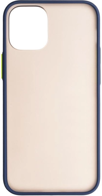 Акція на Панель Gelius Bumper Mat Case для Apple iPhone 12 Mini Blue від Rozetka