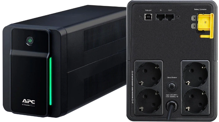 APC Back-UPS 900W/1600VA USB Schuko (BX1600MI-GR) - obraz 4