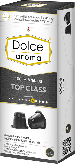 Капсула Dolce Aroma Top Class для системи Nespresso 5 г х 10 шт. від Rozetka на платформі USKIDKA Акція на Капсула Dolce Aroma Top Class для системи Nespresso 5 г х 10 шт. від Rozetka