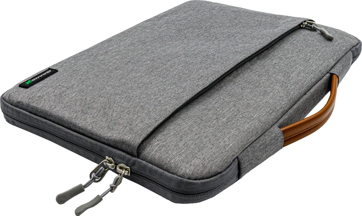 Чехол для ноутбука Grand-X SLX-14G 14" Grey - Фото 2 Чехол для ноутбука Grand-X SLX-14G 14" Grey - изображение 2