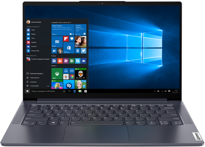 Ноутбук Lenovo Yoga Slim 7 14ARE05 (82A200BPRA) Slate Grey – фото ...