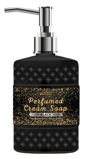 Крем-мило Energy of Vitamins Perfumed Black рідке парфумоване 460 мл