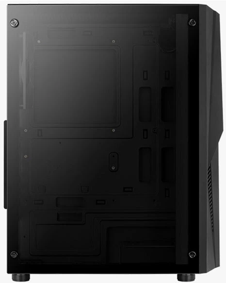 Obudowa Aerocool Mecha Black Mid Tower RGB Glass side panel (AEROPGSMECHA-G-BK-V1) - obraz 8