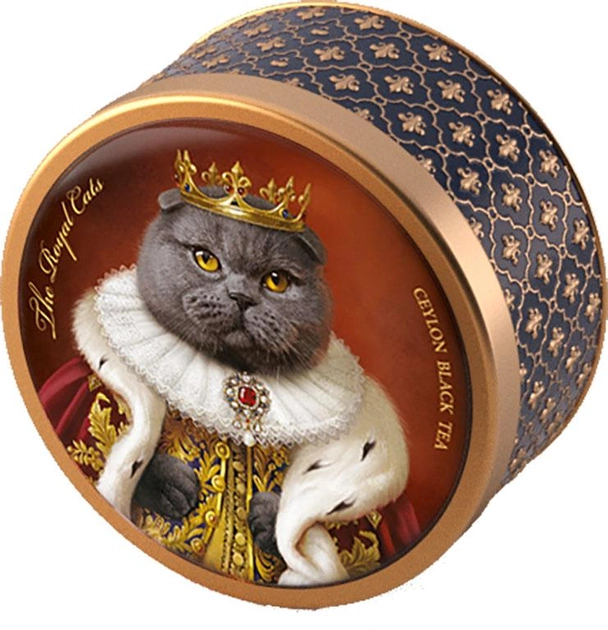 Чай черный рассыпной крупнолистовой Richard The Royal Cats Британский 30 г (2200000000231) - изображение 1