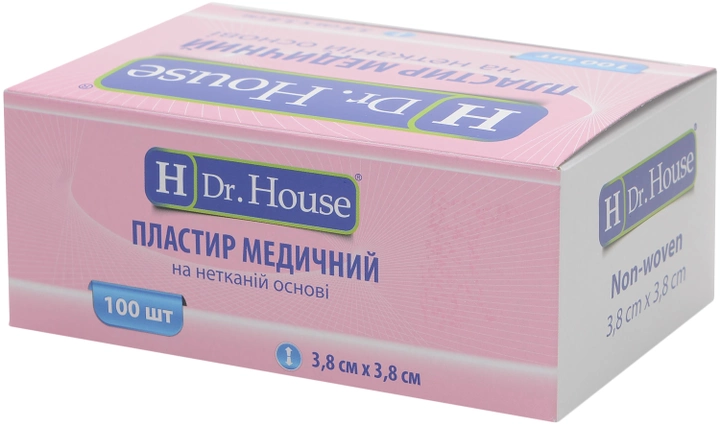 Пластырь медицинский H Dr. House 3.8 см х 3.8 см (5060384392493) - изображение 2