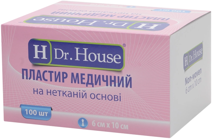 Пластир медичний H Dr. House 6 см х 10 см (5060384392516) - зображення 2