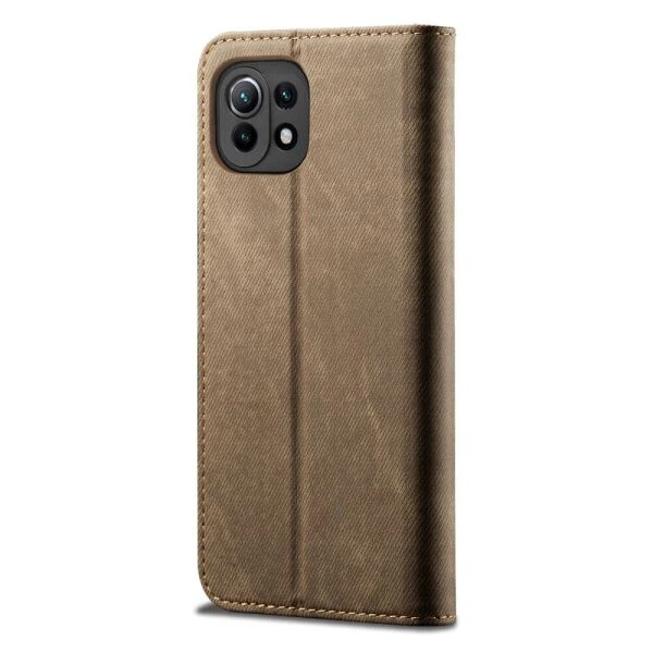 Чохол-книжка UniCase Jeans Wallet для Xiaomi Mi 11 Lite / 11 Lite NE - Green - зображення 3