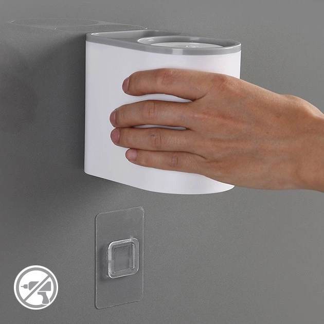 Набор аксессуаров для ванной комнаты MBM MY HOME MVM-MH-07 WHITE/GRAY белый/серый - изображение 9