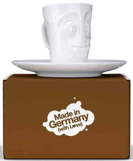 Filiżanka do espresso ze spodkiem Tassen Smakołyk 80 ml (4250255859229) - obraz 2