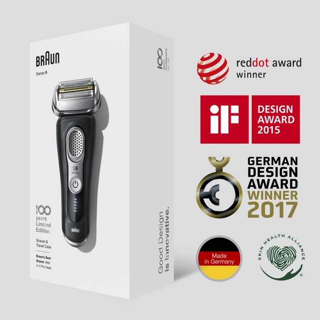 Электробритва BRAUN Series 9 MBS9 MaxBraun (TYPE 5793 100лет