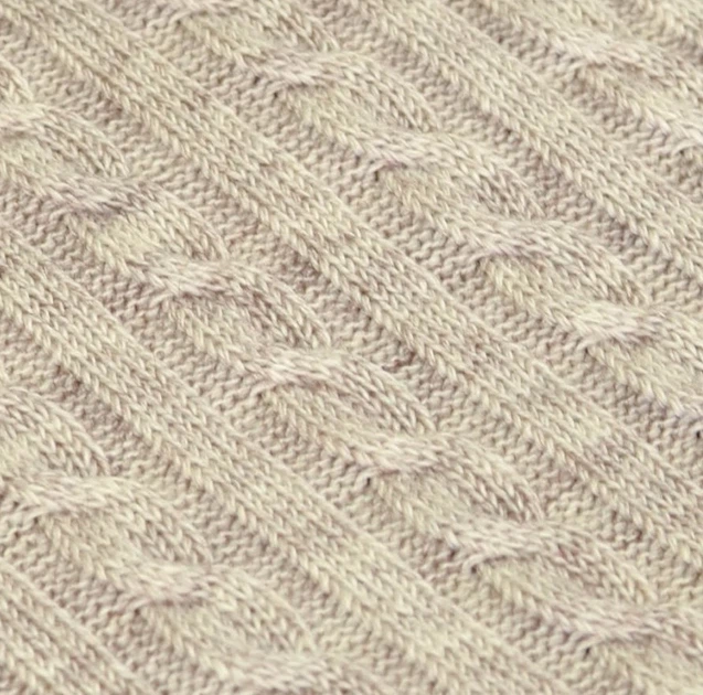 Плед Прованс Soft косы 90x130 см Латте (4823093410411) - Фото 2 Плед Прованс Soft косы 90x130 см Латте (4823093410411) - изображение 2