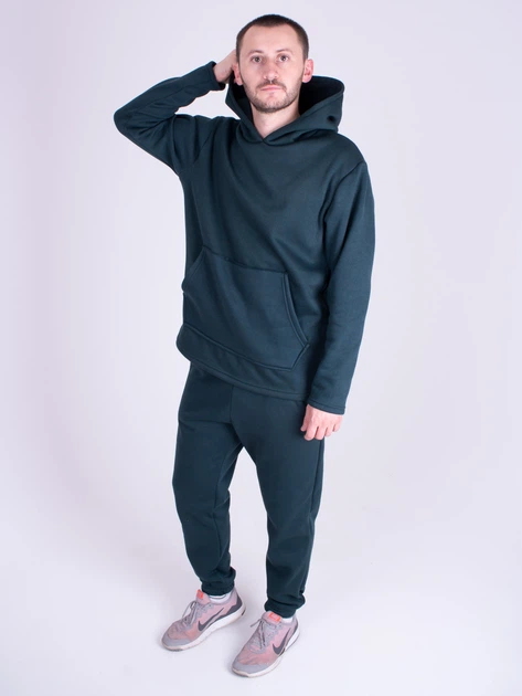 Спортивный костюм Olis-Style Ролинс 9892 48 Зеленый - Фото 3 Спортивный костюм Olis-Style Ролинс 9892 48 Зеленый - изображение 3